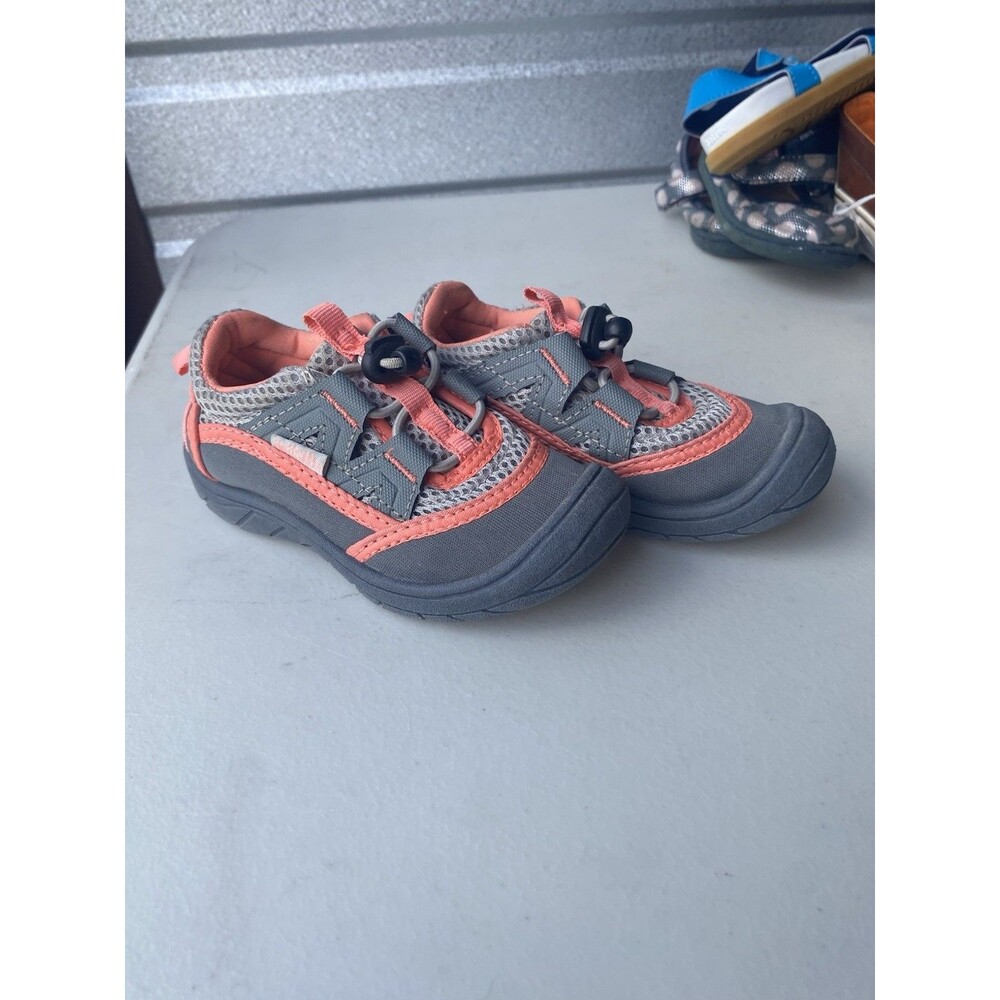Northside Brille II Toddler Size 7 Water Shoes Gray Coral Mesh Sneakers Sandals